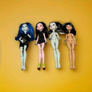 Lot Of 4 Monster High Dolls, Cleo, Draculara,Frankie